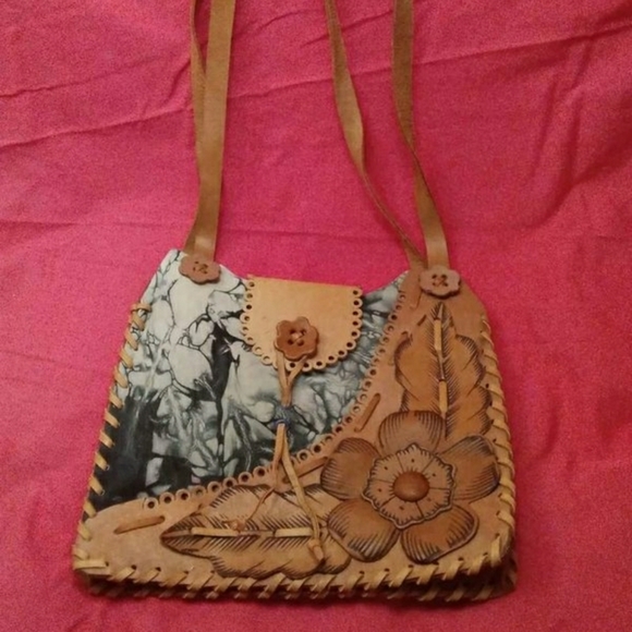 Unique handmade leather purse - Picture 4 of 4